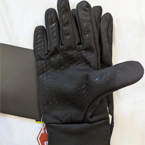Nike Academy HyperWarm Gloves XL Black/White Windstopper NWT Soccer Football XL - Picture 6 of 6